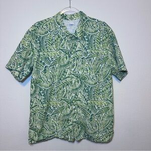 Costa Fishing Men’s Medium Green Button Up